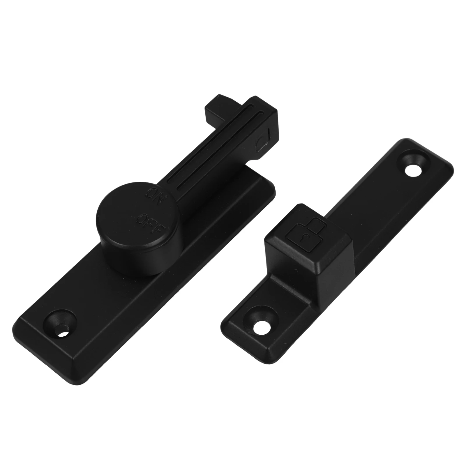 

Zinc Alloy 90 180 Degree Barn Gate Latch Safety For Wood Fence Garage Screen Pocket Sliding Door Lock Reinforcement Front