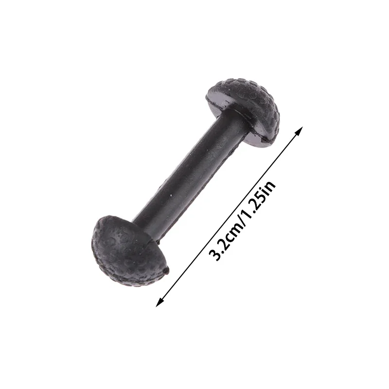 10X ل موتو الساق الفرقة خمر أرقام استبدال موصلات كليب الأسود المطاط الساق الفرقة استبدال موصلات #5