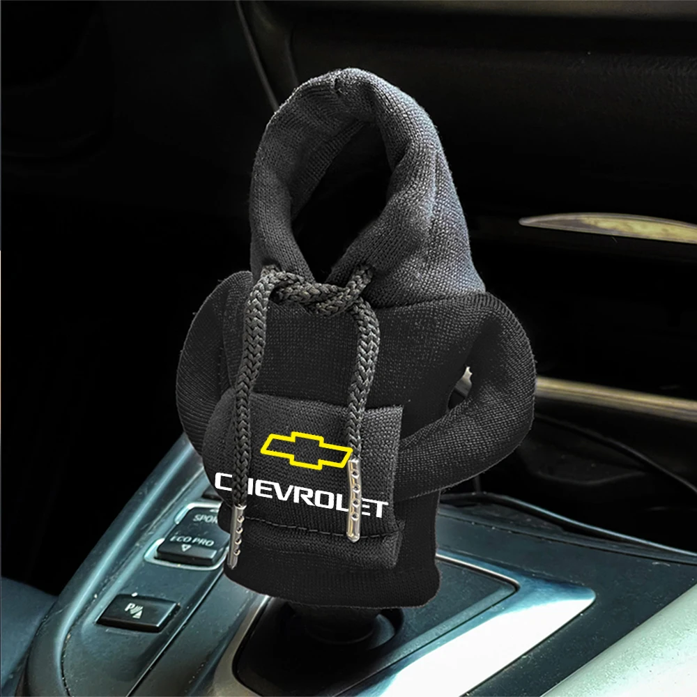 Hoodie Car Gear Shift Knob Cover Manual Handle Change Lever Cover For Chevrolet Cruze Lacetti Captiva Z71 Equinox Impala Malibu