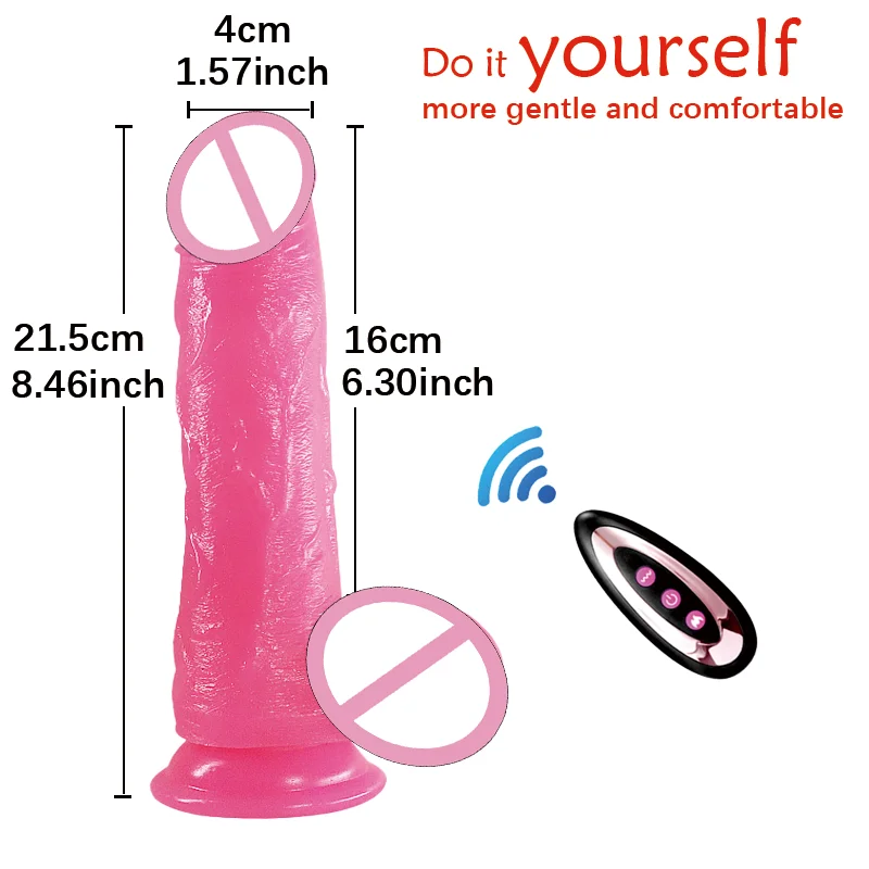 Dildo für Frauen Remote Penis mit Saugnapf G-Punkt Anal Plug erwachsene Sexspielzeuge Männer Phallus Anal Weiblicher Masturbator gefälschter Vibrator