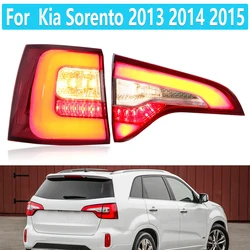 Inner Outer Car Rear Side Tail Light  For Kia Sorento 2013 2014 2015 Brake Light Taillight LED Stop Rear Tail Reverse Lamp
