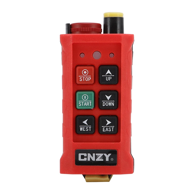 4 Buttons DC 20-240V Single Speed Industrial Wireless Radio Crane Remote Control Switches Winches Hoist Track Crane Lift Control