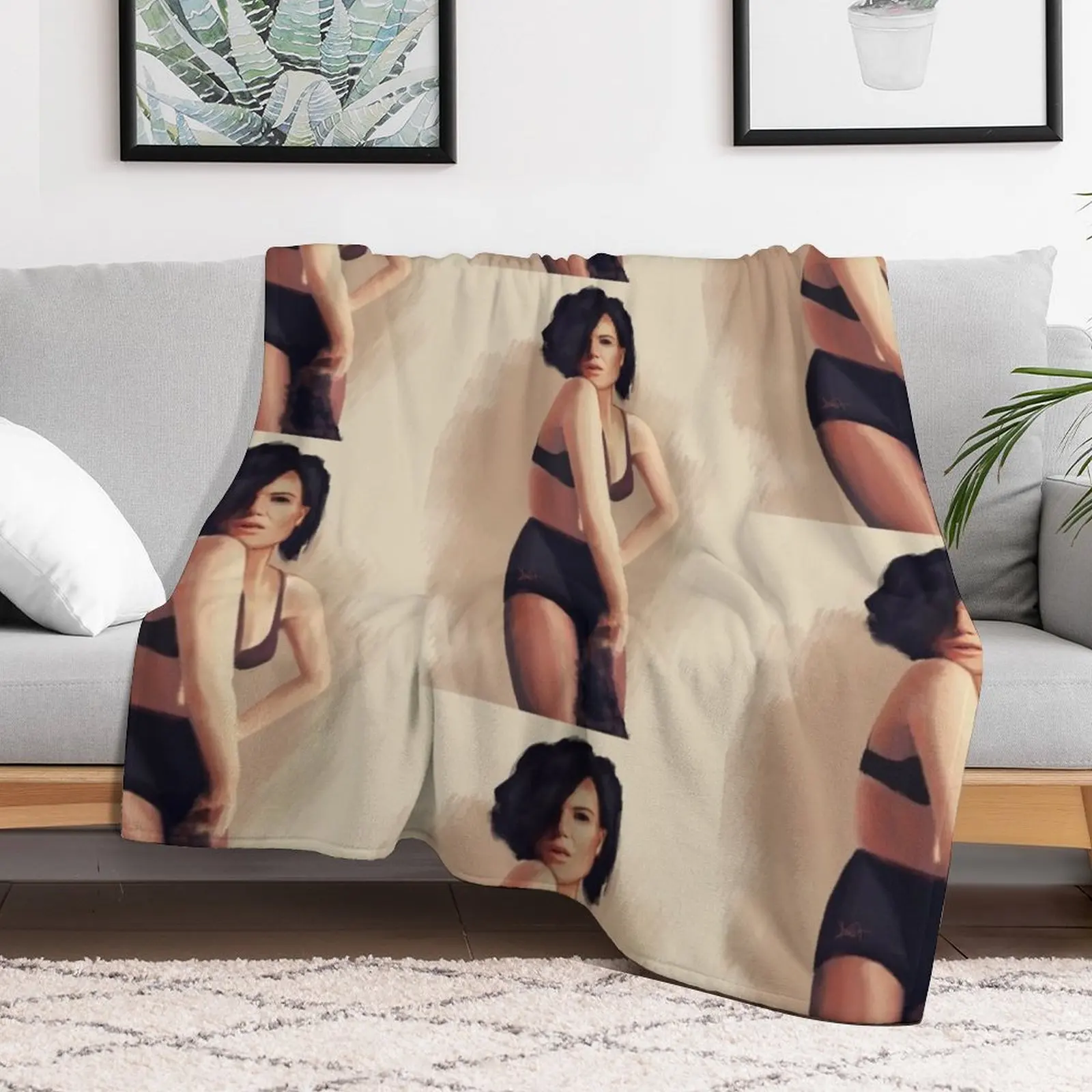 Lana Parrilla Throw Blanket Extra Large Throw Warm wednesday Beach Blankets