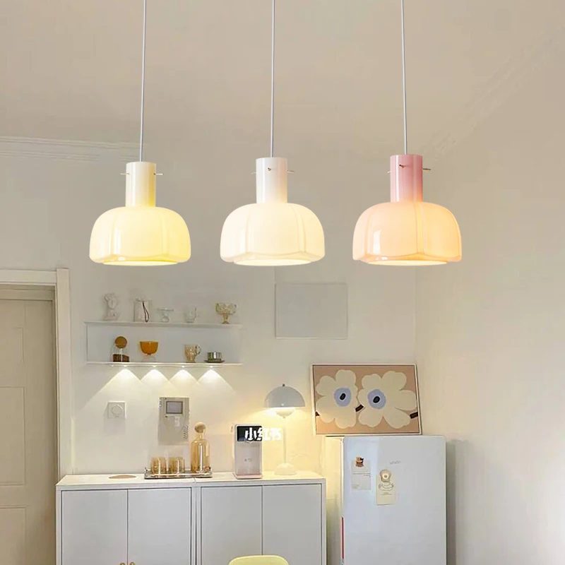 Modern Color Girl Cream Style LED Chandelier Living Room Dining Room Island Home Decoration Lighting Lamps