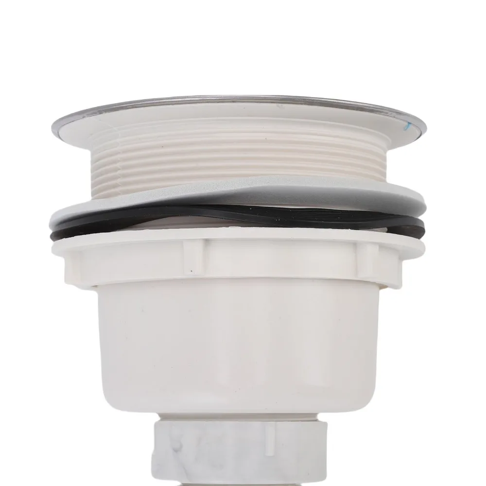 Easy Installation Hair Salon Shampoo Basin Drain Plug Kit Professional Efficient Salon Drain Plug Kit Plastic
