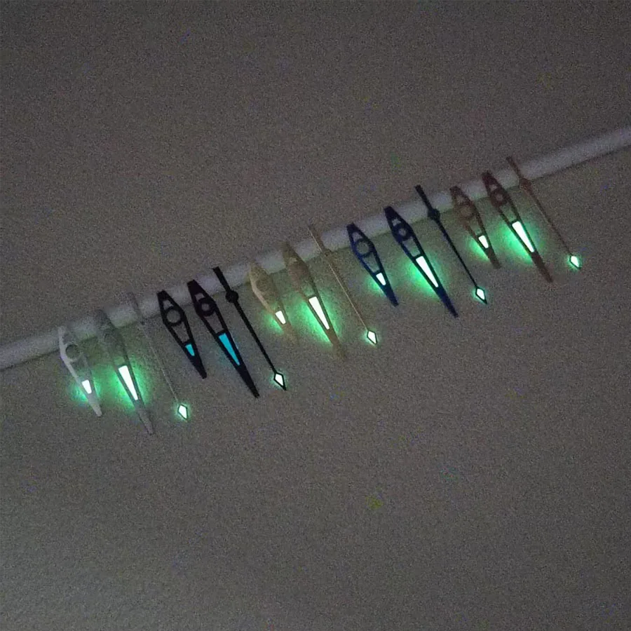 NH35 Hands New Watch Accessories Multi color Hands Green Luminous Suitable For NH35 NH36 4R 7S Movement
