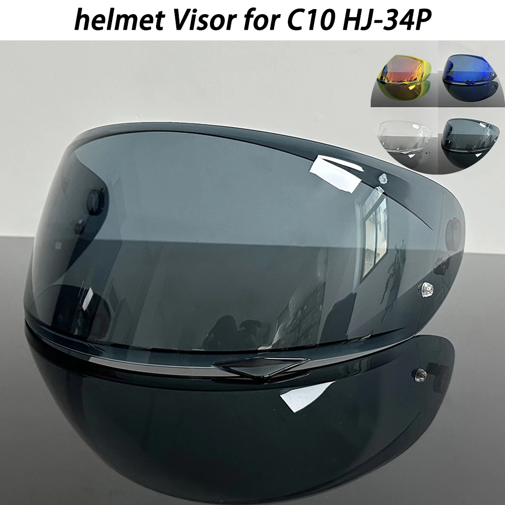 Motorcycle Helmet visor Fit for HJC C10 helmet Replacement shield Glasses Goggles Screen Helmet Part Accessories