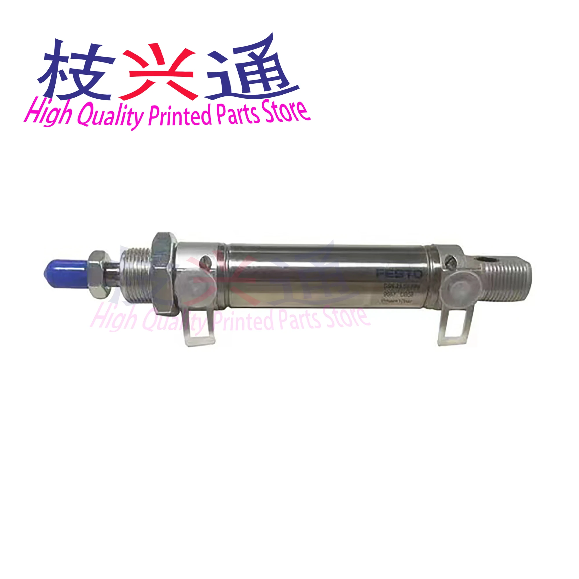 

2 pieces 32mm Bore Mini Round Air Cylinder DSN-25-50-PPV 9667 KBA Printing Machine Spare Parts Pneumatic Cylinder