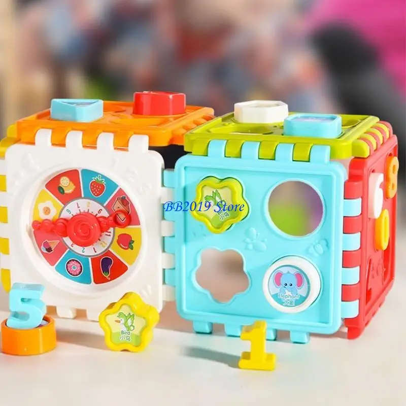 

Q0KB 1Pc Sensory Toy Crawling for Intelligence Development Plastic Block