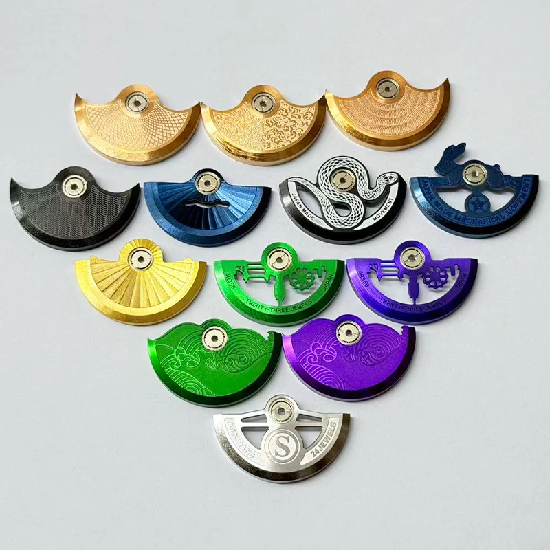 NH35 Multiple models Customize Watch Movement Automatic Hammer Rotor Fits for NH34 NH36 4R 6R 7S Machinery Movement Refit Parts