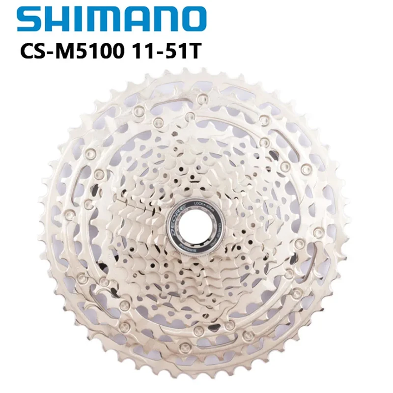 SHIMANO DEORE CS-M5100 11-51T 11-42T 11-Gang HyperGlide für MTB Mountainbike Original Zubehör – Detail 2