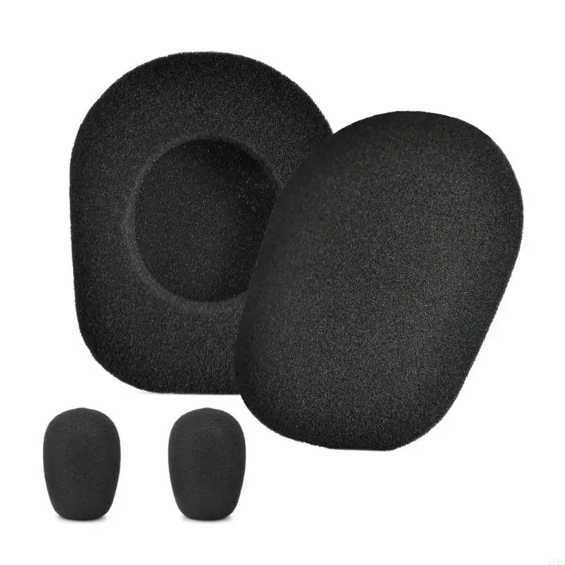 270b Memory Foam Earpads für 3450xt B350xt Kopfhörer Ohrschützer Mikrofon Windschutzscheiben verstärken Audios Fidelitys