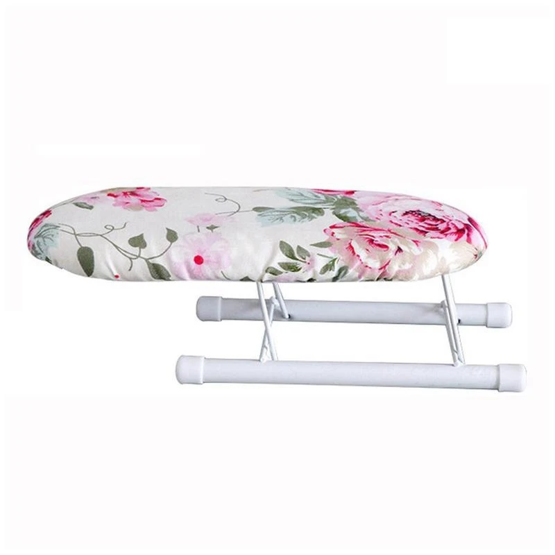 HLZS-Folding Ironing Board Home Travel Cuffs Detachable Portable Sleeve Neckline Cuffs Mini Washable Protective Non-Slip