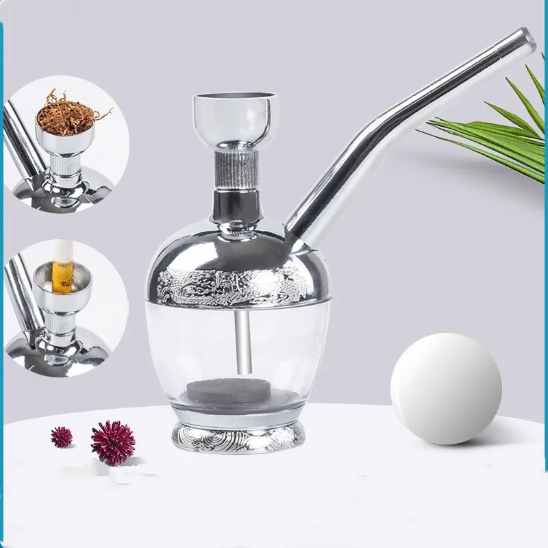 Durable1pc Home Filter Mini Hookah Filter Shisha Water Smoking Pipe Tar Tobacco Cigarette Cigar Risn Material Tube Holder