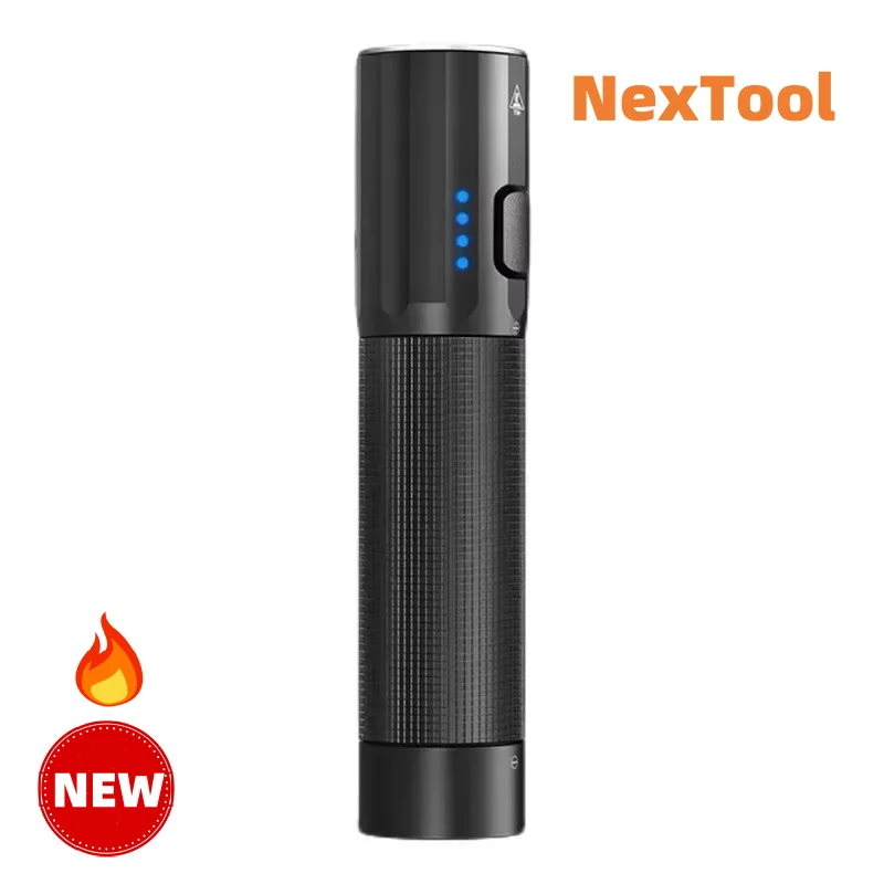 Nextool Flashlight Portable Emergency Light Powerful Tactical LED Flashlight Outdoor Portable Emergency Mobile Power Flashlight