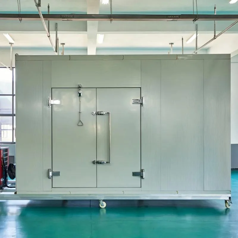 Mobile Cold Storage Single Door Cold Room for Butcher Shop Meat Frozen Preservation Solution