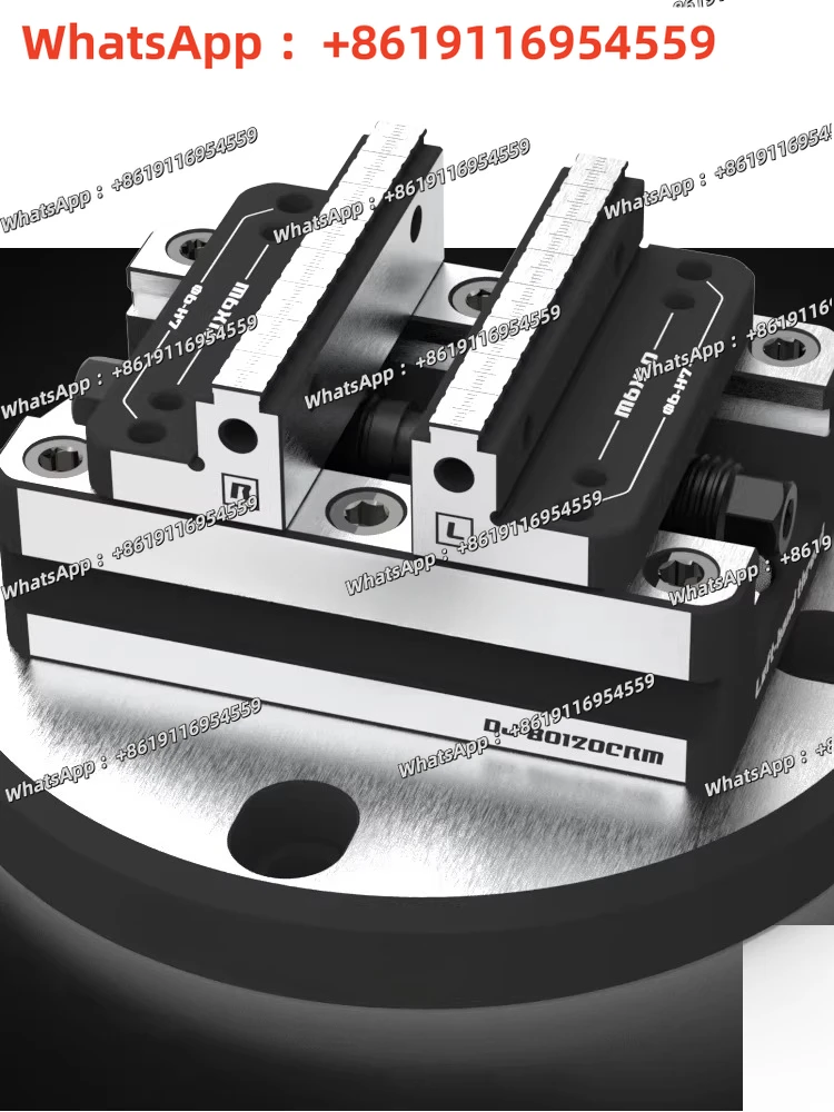 Four or five axis clamp self-centering vice front and back quick clamping DJ-70100S replaceable jaw
