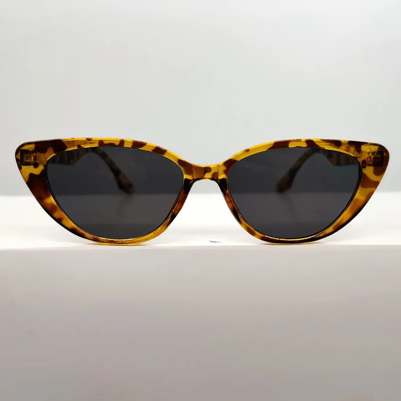 OEC CPO Cat-Eye-Sonnenbrille mit Leopardenmuster, kleiner Rahmen, UV400-Schutz, modische Farbtöne für Damen, trendige Brillen für Herren – Detail 7