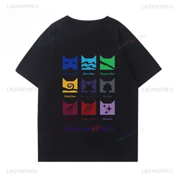 戰士貓男女款100%純棉可愛T卹,中性款,可愛寵物愛好者T卹,圓領短袖,尺寸XS-3XL,Y2K風格服裝 10 最佳銷售 戰士貓 - №5