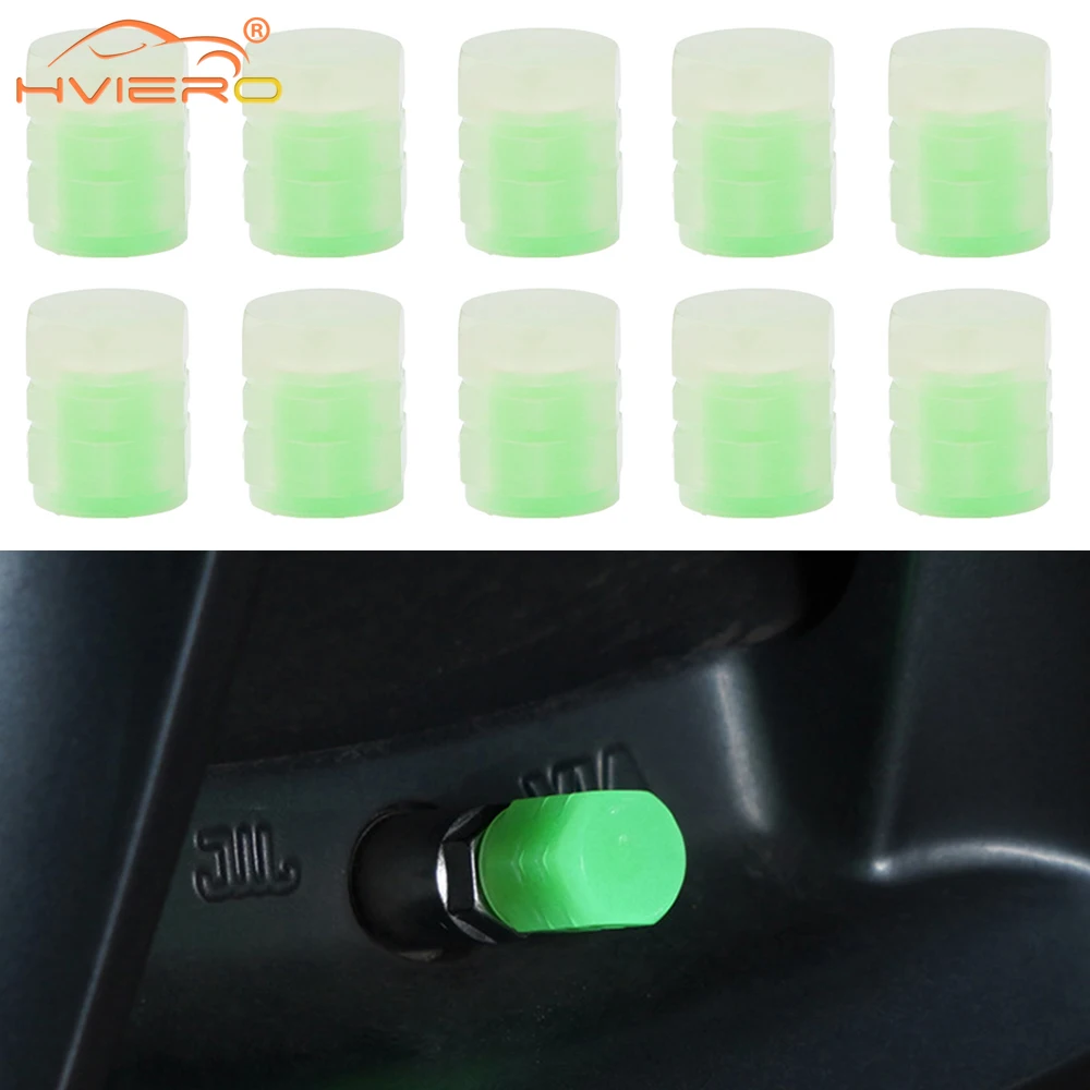 

Car Universal Luminous Valve Cap Plastic ABS Dust-proof Decorative Tires Accessories Tyre Stem Covers Applicable Motorcycle Bike