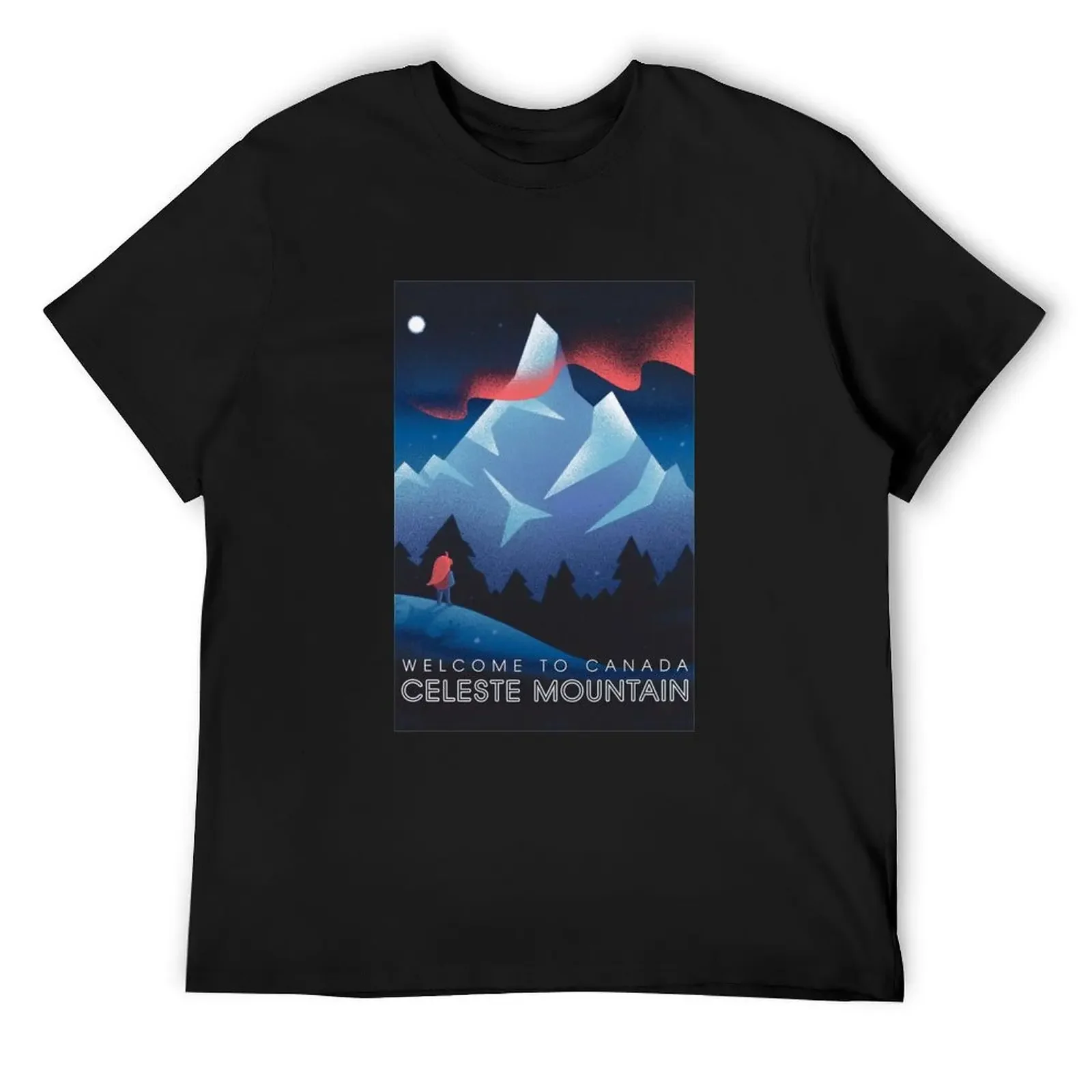 

Welcome to Background moon celeste art game mountain gift for fans T-Shirt man t shirt plus size clothes Men's t-shirts