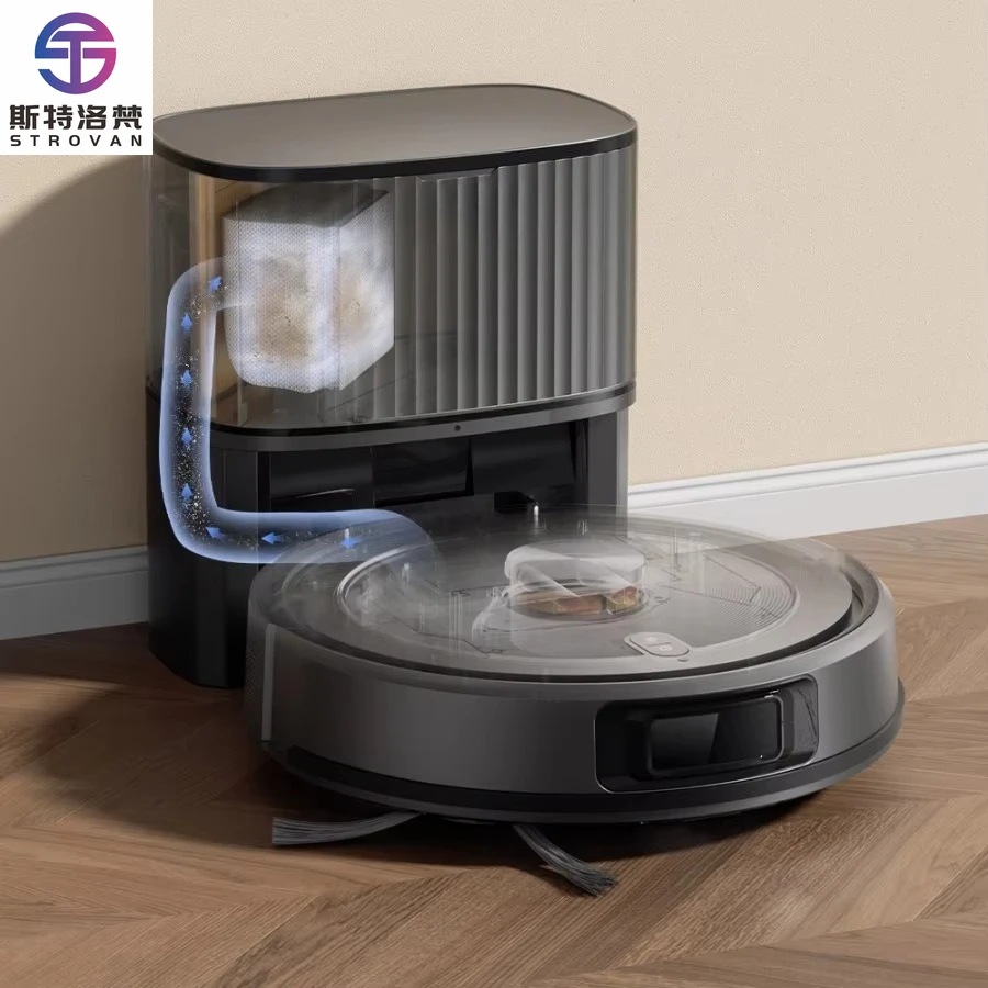 Lidar Vacuum Cleaner Robot Aspirateur Robot Self-Emptying Maps Carpet Dustbag App Control Robot Vacuum Cleaner