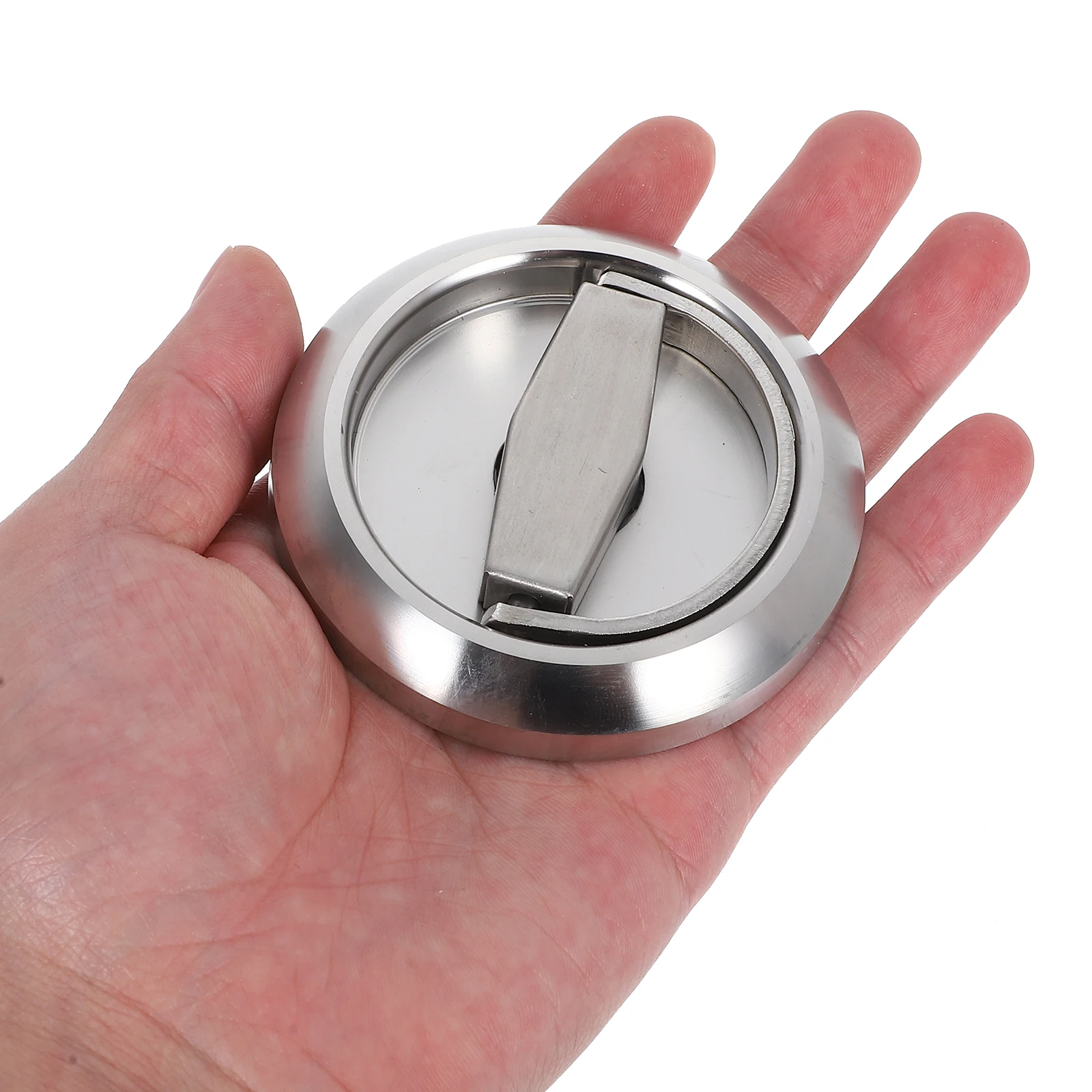 

2pcs Hidden Recessed Handle Stainless Steel Flush Pull For Sliding Doors Cabinet Drawer Closets Background Wall Minimalist