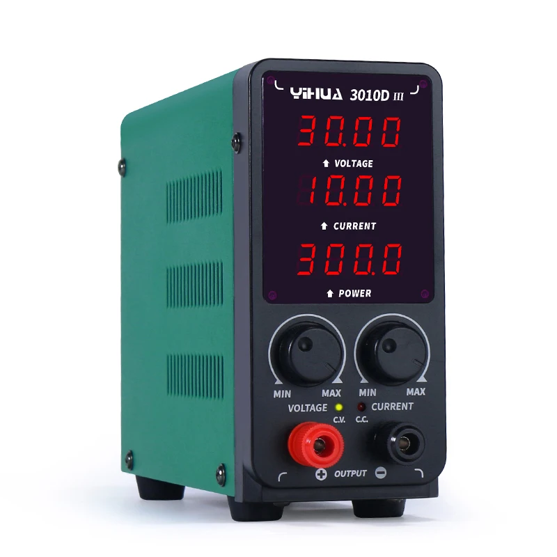 YIHUA 3010D-III 30V10A alimentatore per telefono cellulare, alimentatore per manutenzione comunicazione, alimentatore stabilizzato CC regolabile