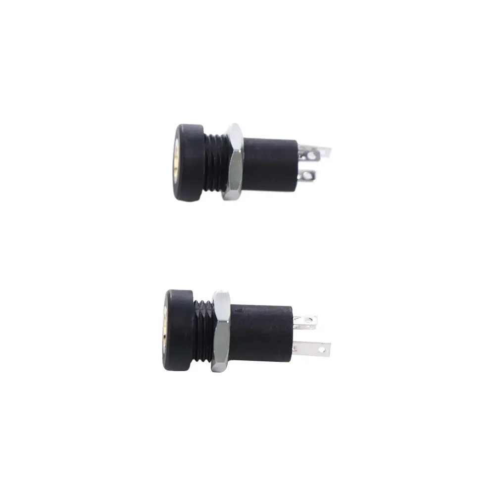 Internal Spiral Tooth Threaded Audio Connector Solder Panel Mount Earphone Socket Headphone Jack PJ392A Socket 3.5MM Audio Jack