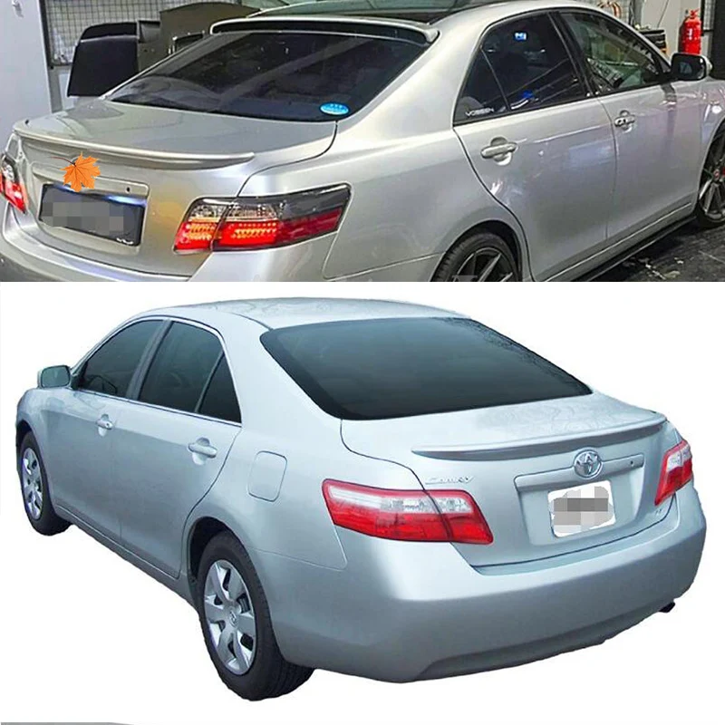 2007-2011 Toyota Camry Sedan 뒷 트렁크 리드 스포일러 립 윙 ABS 소재 자동차 튜닝 부품 바디 키트 장식 액세서리