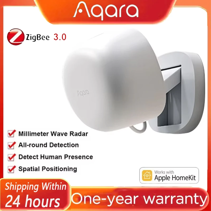 

Aqara FP1 Human Presence Sensor Zigbee 3.0 High Precision All-Round Detection Body Presence For Smart Home for Apple Homekit