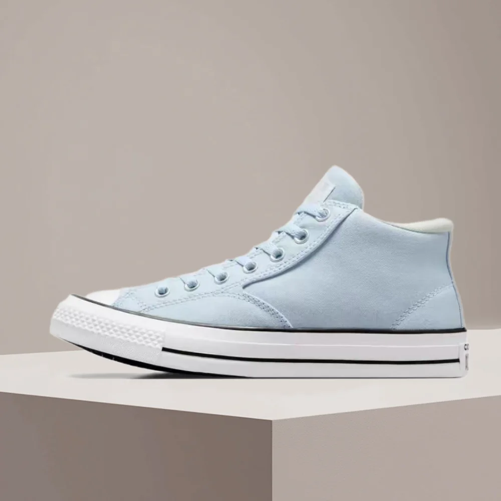 Converse Chuck Taylor All Star Mid-Top Canvas Sneakers–Blue,Comfortable Non-Slip Outsole,Durable Cushion&Stylish Unisex A07495C