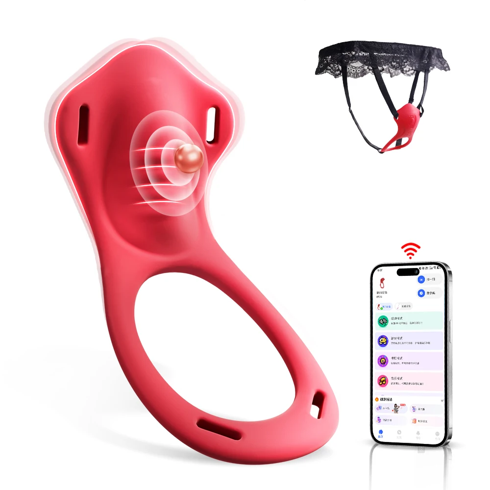 App Control Wearable Panty Vibrator for Women Clitoral Stimulator 9 Vibration Modes Quiet Female Masturbator Sex Toy for Couples