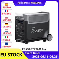 Fossibot F3600 Pro Portable Power Station, 3840Wh Lifepo4 Battery, 3600W High Ac Output, 2000W Max Solar Charge, App Control