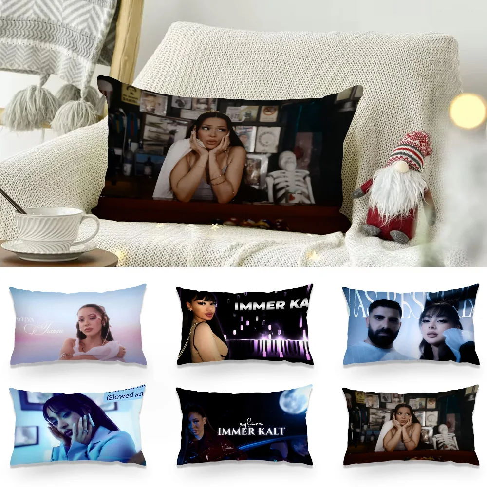 Double-sided Printing Rectangle Pillow Singer ayliva in liebe Case Bedside Pillowcase Sofa Cushion Cover Room Home Decoration