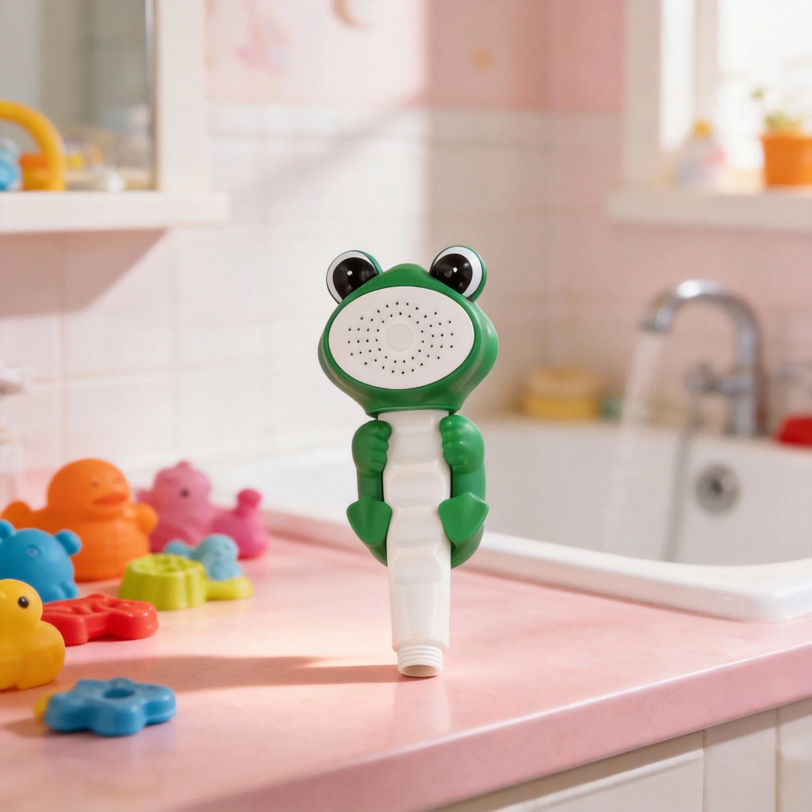 For Toddlers Hand Sprinkler Shower Head Fun Learning Bath Accessories Shower Head Promotes Independent Bathing