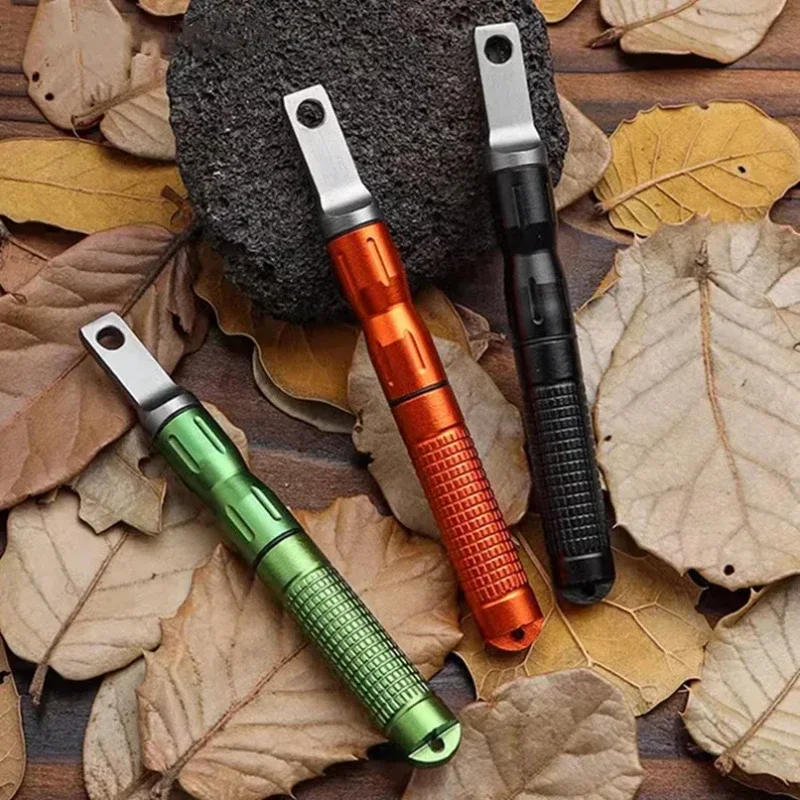 

New Outdoor Survival Waterproof Flint Portable Adventure Camping Cigarette Accessories Men's Small Gift Cigarette Accessories