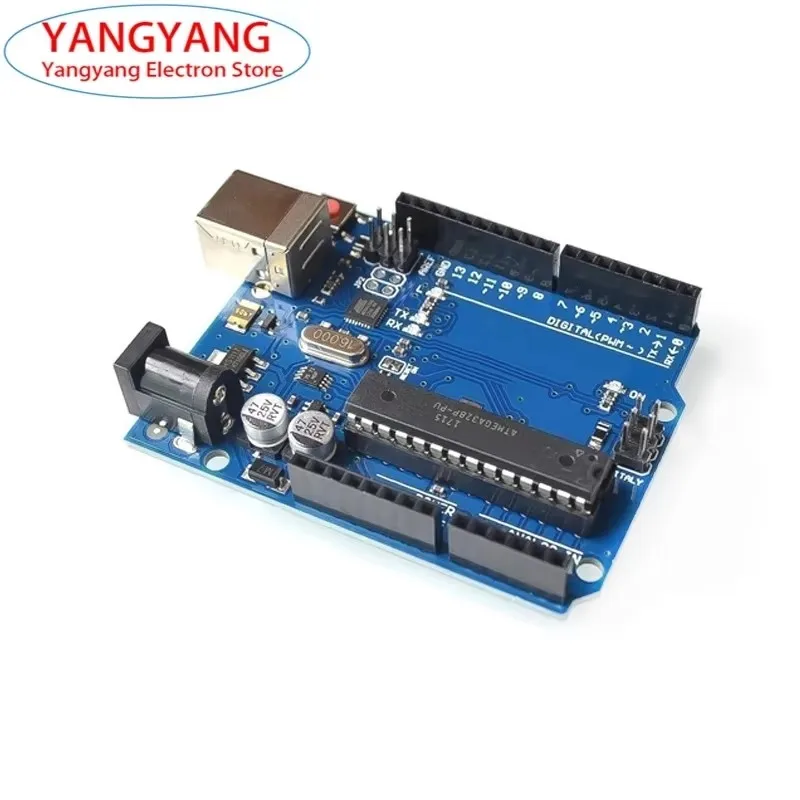 New UNO-R3 Development With USB Cable Module Compatible For Arduino ATMEGA328P Expansion Board 328P CH340G CH9102 Driver Board