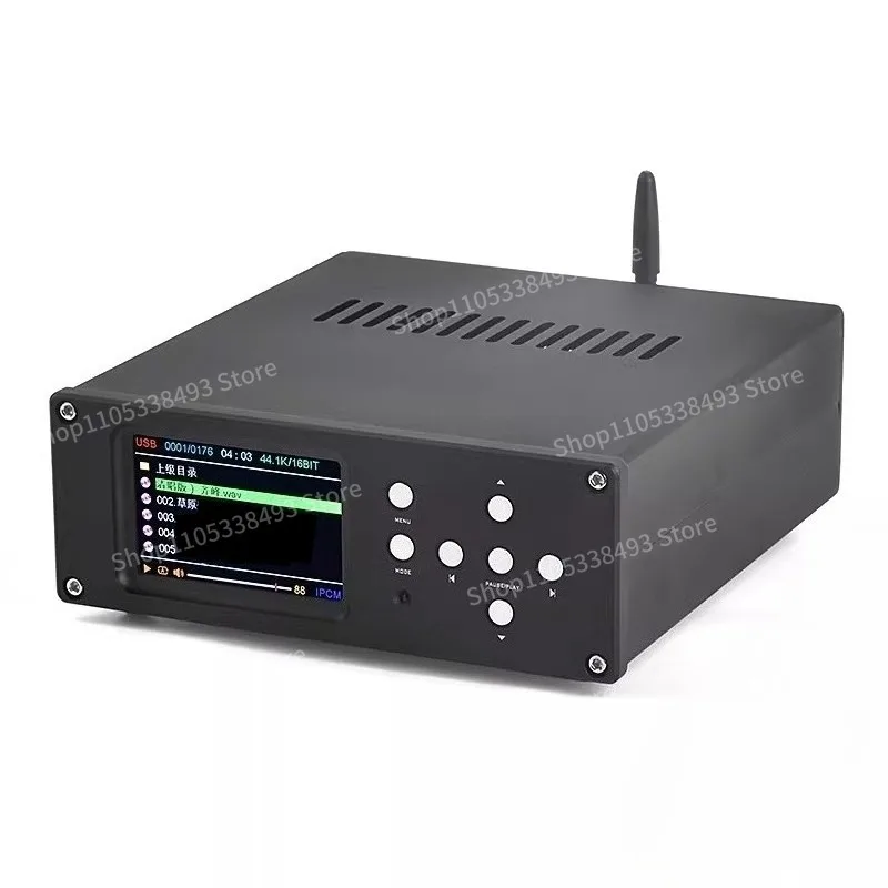 For Digital Player DV20C-BT Bluetooth 5.3 Dual ES9038 Decoding DSD Master