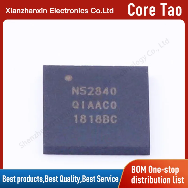 1~5pcs/lot NRF52840-QIAA-R QFN-73 N52840 Wireless transceiver Bluetooth chip
