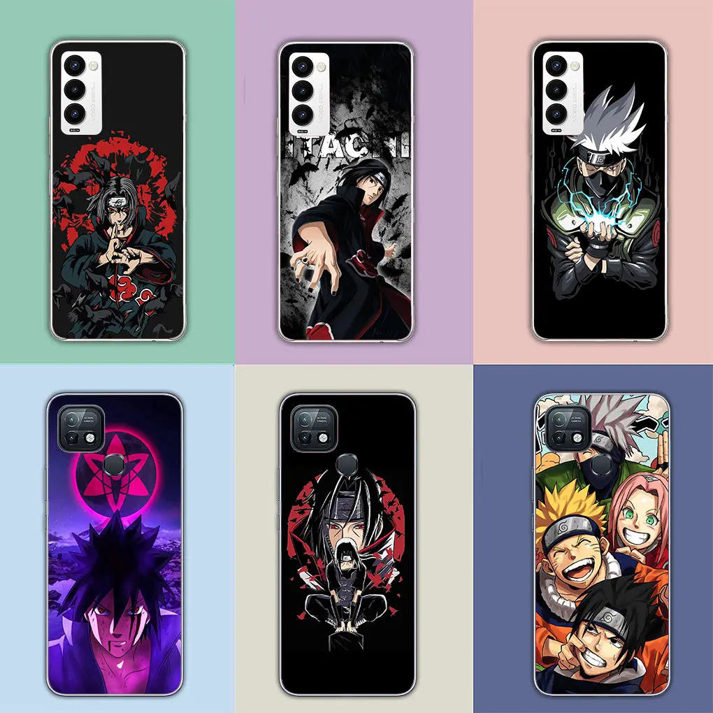 Itachis Akatsukis Uchihas Pain Sasuke Phone Cover Case for Motorola Moto G13 G14 G53 G54 G62 G72 G82 G84 E13 E20 G42 G32 G23 G22