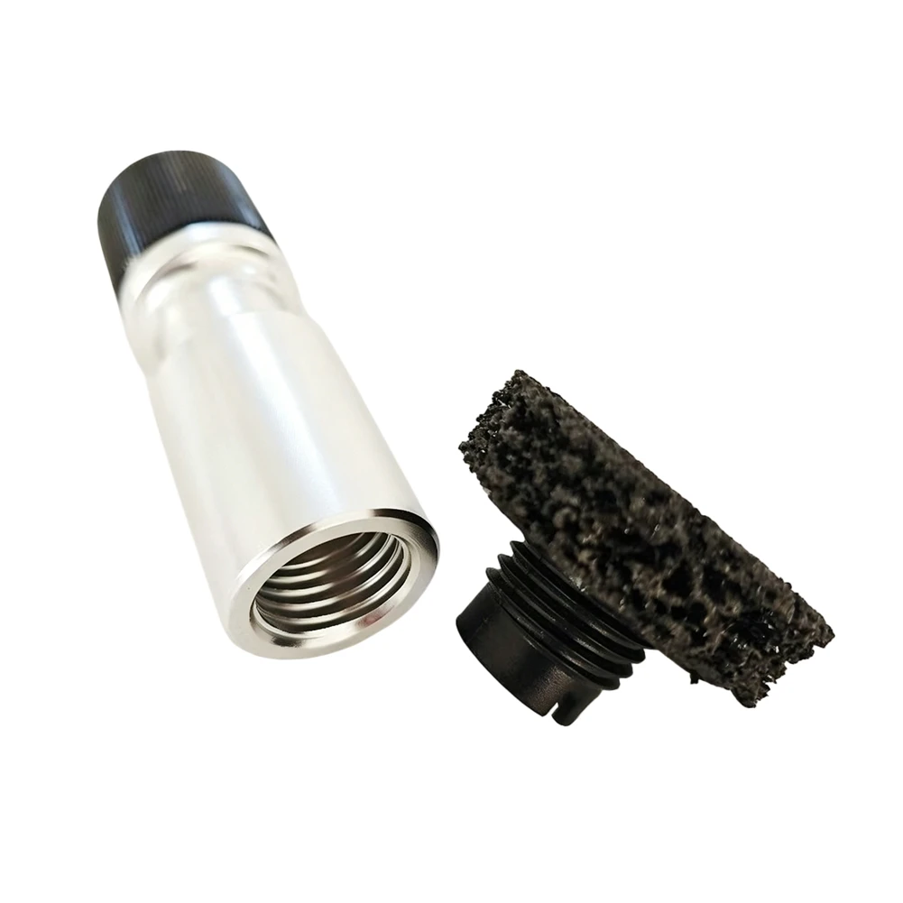 Brake Disc Hub Rust Cleaning Tool Constructed from Aluminum Alloy with Modular Grinding Head for Axle Maintenance Tasks