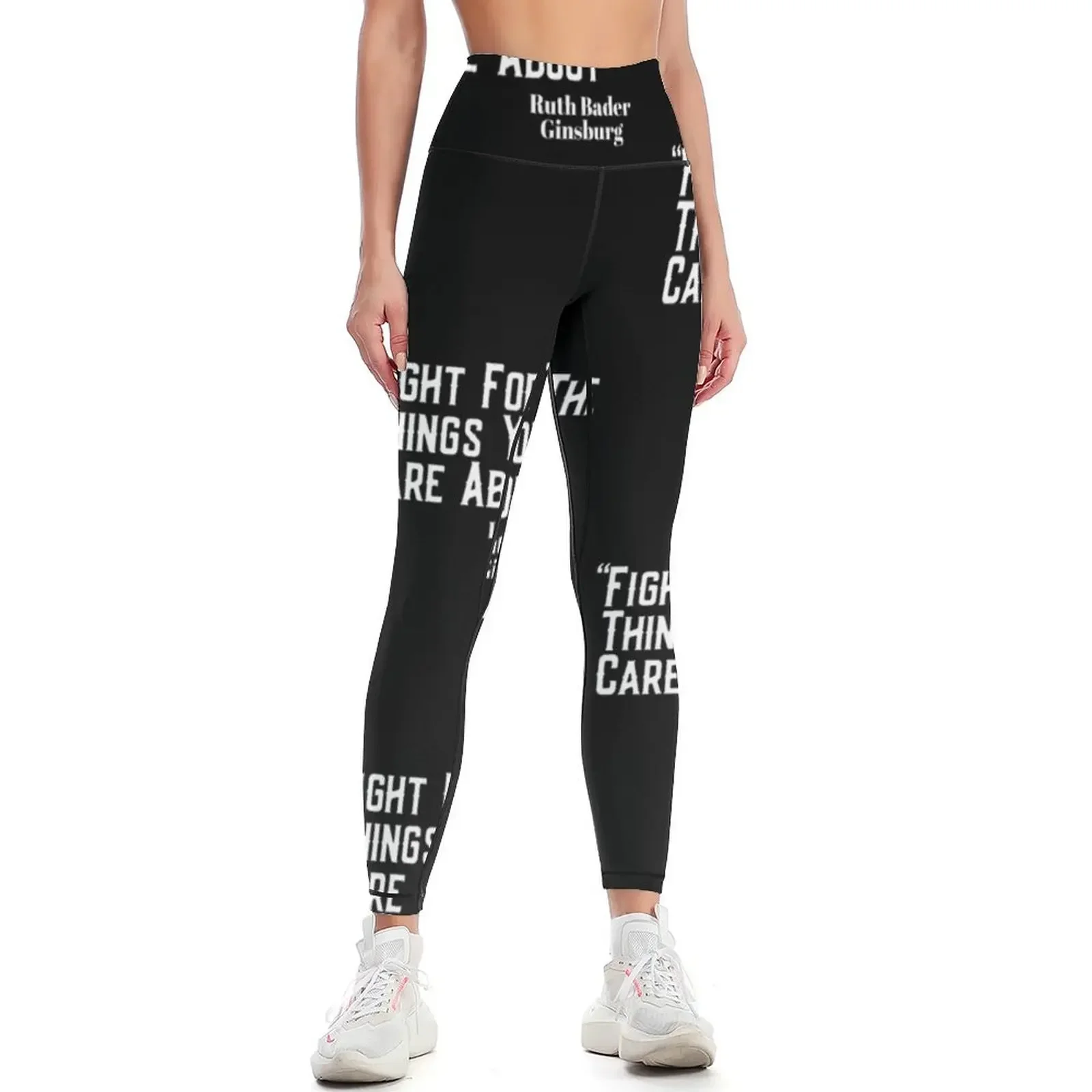 

Fight for the things you Care about Leggings sporty woman gym joggers for sports shirts gym Sports pants woman Womens Leggings