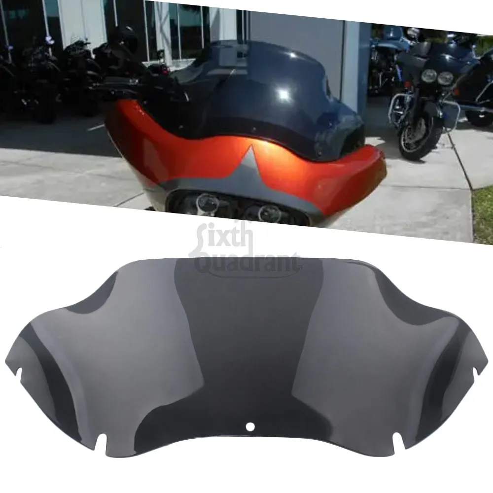 

Мотоциклетный 9,5 "Дымчатый обтекатель, ветровой дефлектор, лобовое стекло для Harley Touring Road Glide FLTR FLTRI FLTRX 1998-2013