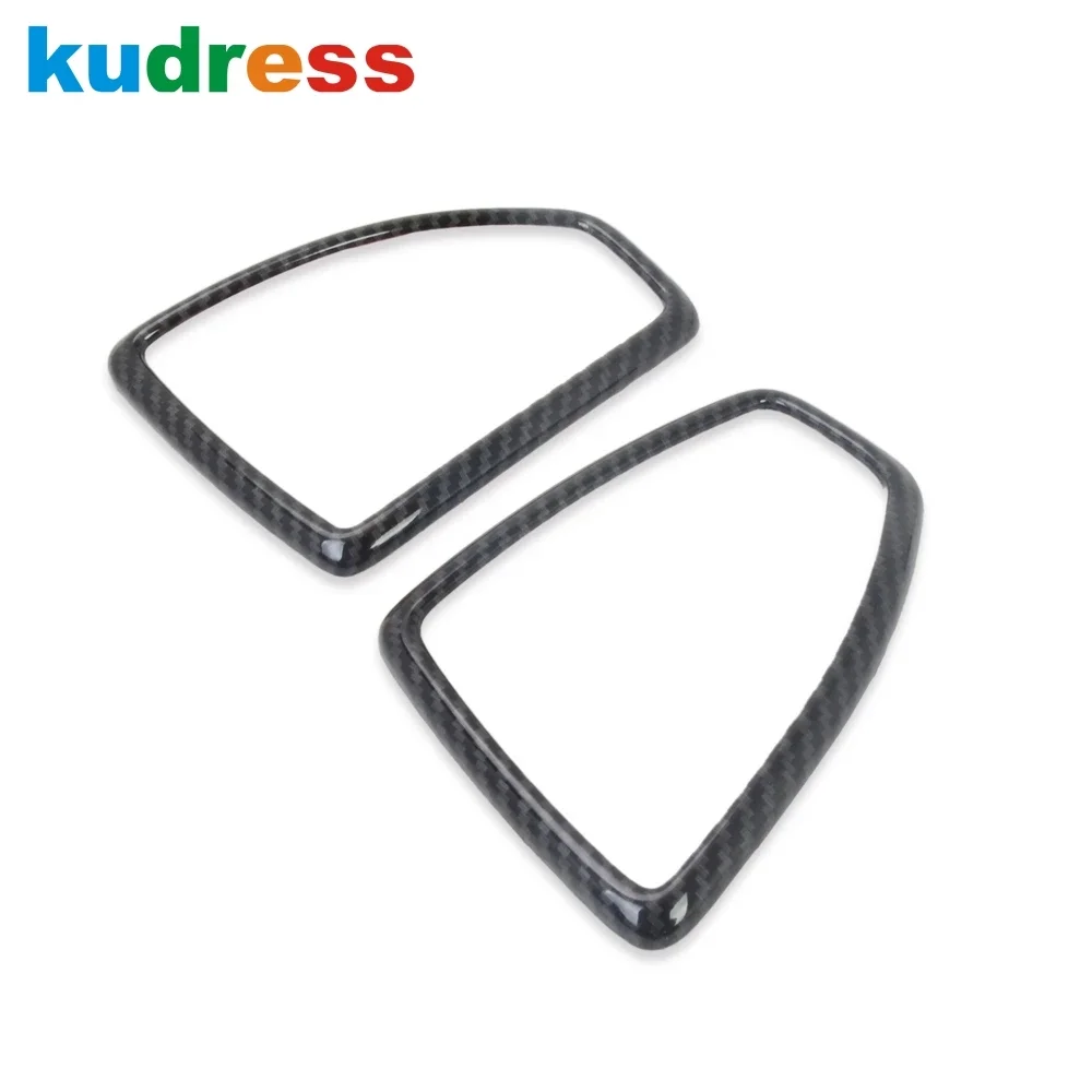For Hyundai Tucson 2019 2020 Carbon Fiber Car Front Side Air Condition Vent Outlet Cover Trim Interior Mouldings Accessories image 5