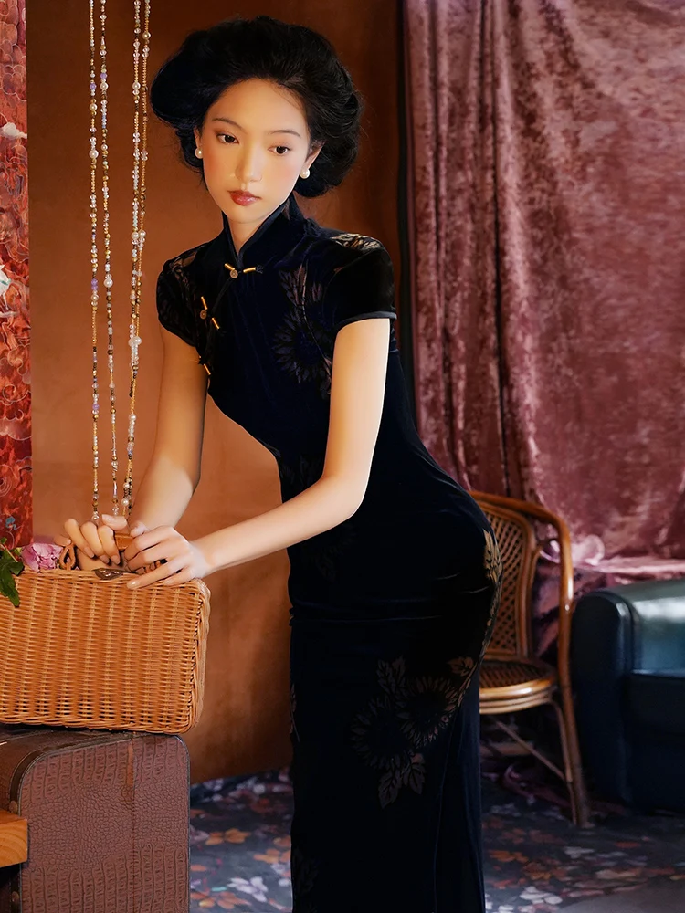 Ele Bla Velvet Long…