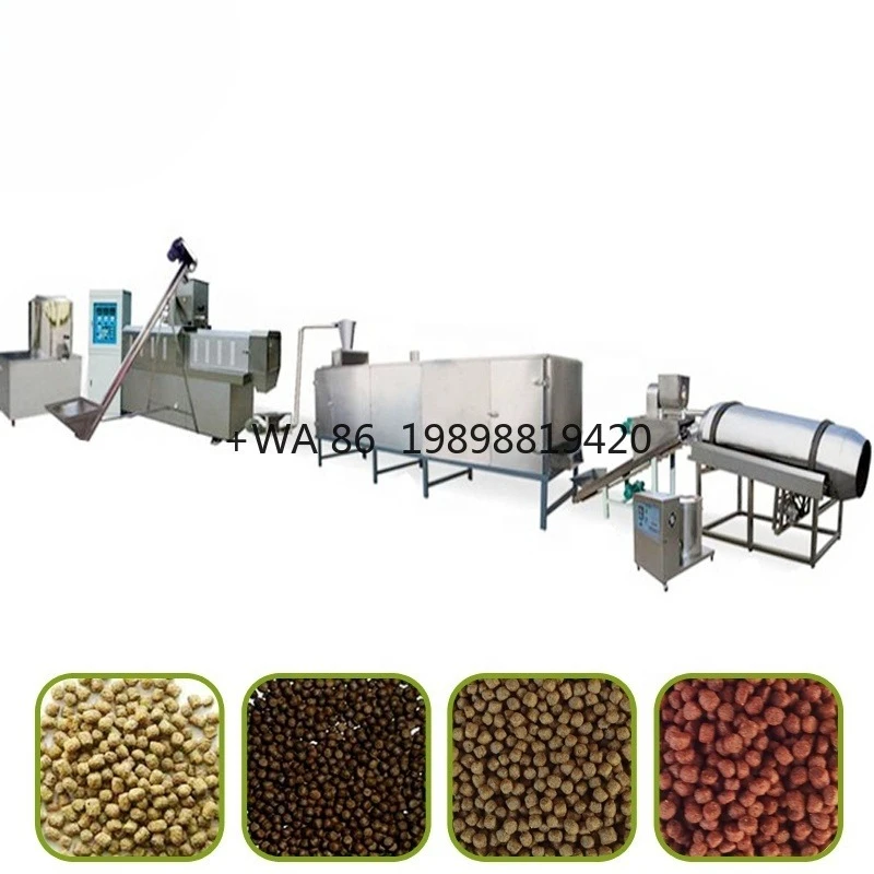 How to Make Pellets Floating Fish Food Machine for Tilapia Catfish Feed Pellet Production
