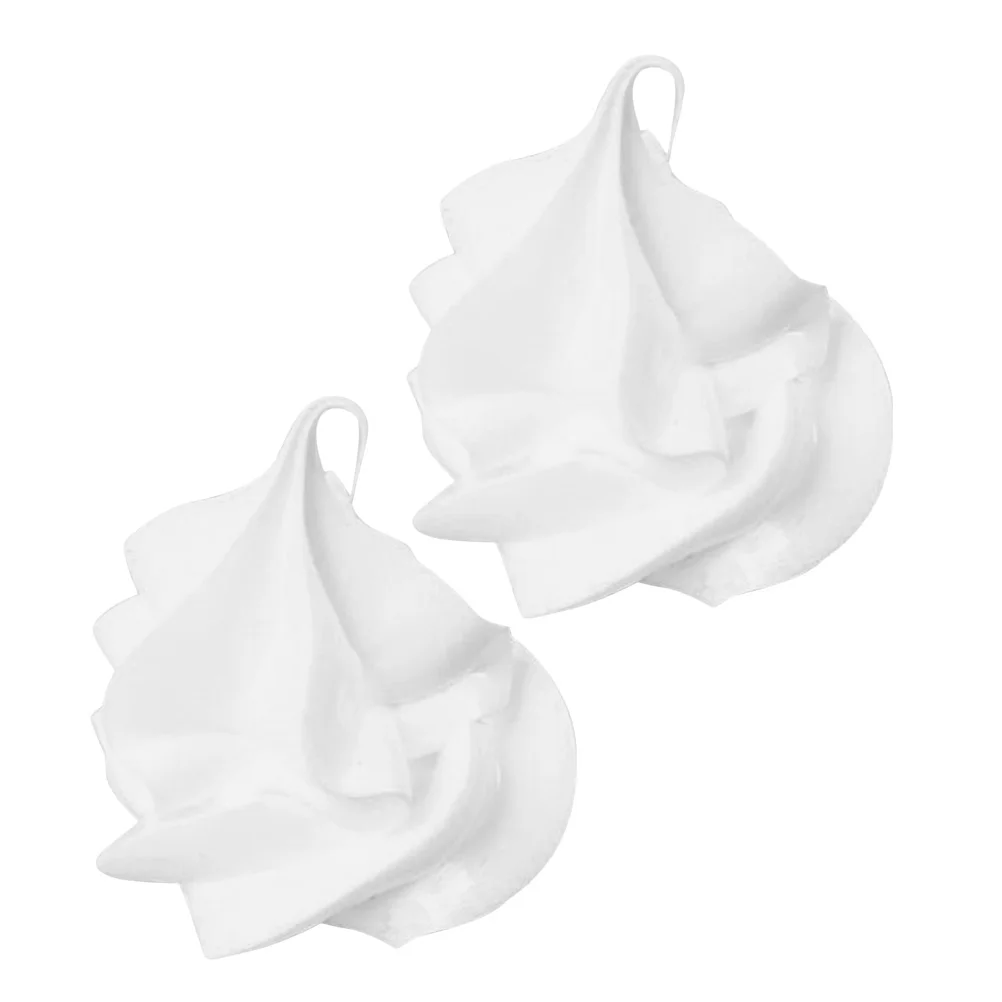 2 قطعة الجليد الاصطناعي كوب شاي باللبن مع قشة الديكور واقعية الحلوى الحلي Diy بها بنفسك الغذاء ديكور كريم الغراء اكسسوارات تقليد الجليد #6