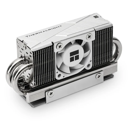 Imagen 2 del producto Thermalright HR-10 2280 PRO enfriador de unidad de estado sólido 4 chaleco de tubo de calor para disipador de calor PCI-E5.0 M.2 SSD con ventilador PWM 3010 de 4 pines