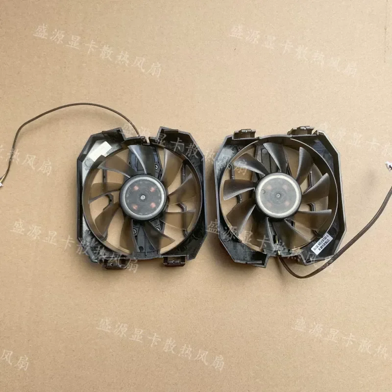 LY Gengsheng RTX 3060 TI 3070 3070 TI 3080 3090 Glare OC Backplane Cooling Small Fan for NVIDIA Graphics Cards